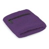 Sweat Bands with Pocket Purple